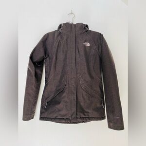 North Face snow jacket in mauve